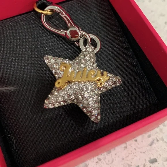 BNWT✨Juicy Couture pave star charm⭐️💎 - Picture 2 of 4